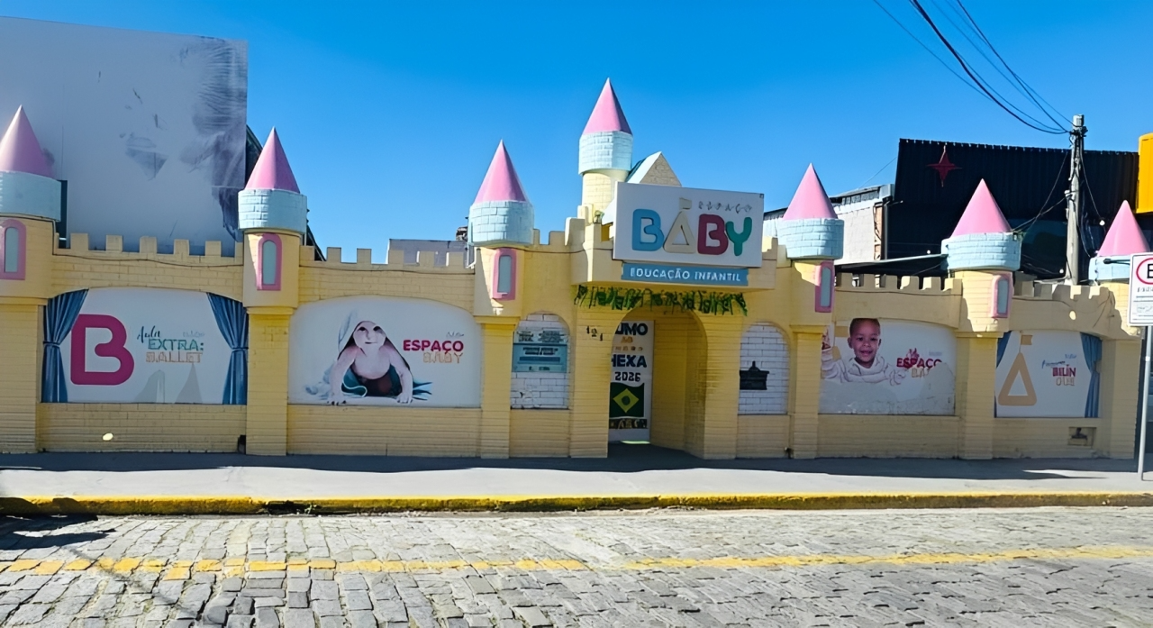 Fachada da Espaço Baby em Rio das Ostras